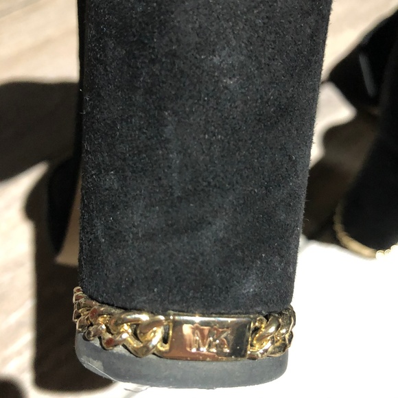 MICHAEL KORS BLACK DRESS SHOES SIZE 8M - Picture 4 of 6